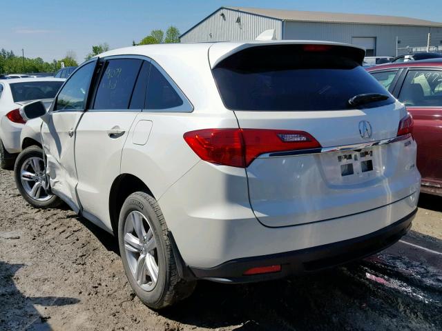 5J8TB4H59EL803881 - 2014 ACURA RDX TECHNO WHITE photo 3