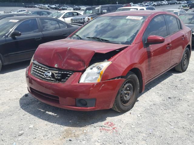 3N1AB61E47L637744 - 2007 NISSAN SENTRA 2.0 RED photo 2