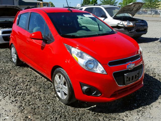 KL8CA6S90EC486977 - 2014 CHEVROLET SPARK LS RED photo 1