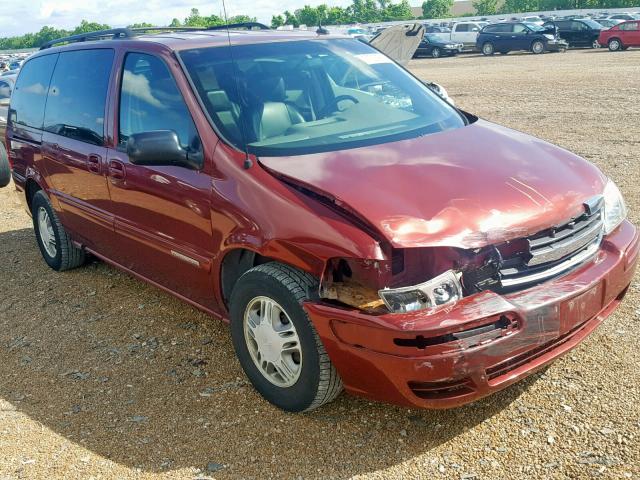 1GNDX13E33D170979 - 2003 CHEVROLET VENTURE LU RED photo 1