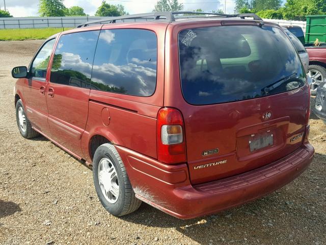 1GNDX13E33D170979 - 2003 CHEVROLET VENTURE LU RED photo 3