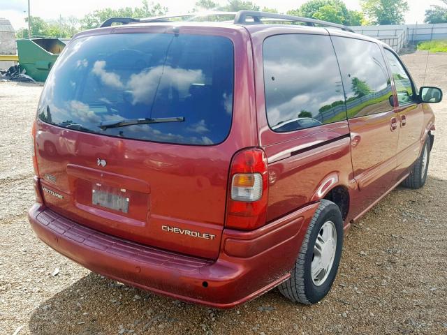 1GNDX13E33D170979 - 2003 CHEVROLET VENTURE LU RED photo 4