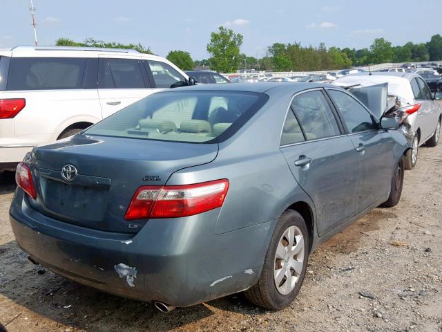 4T1BK46K47U524012 - 2007 TOYOTA CAMRY NEW GREEN photo 4