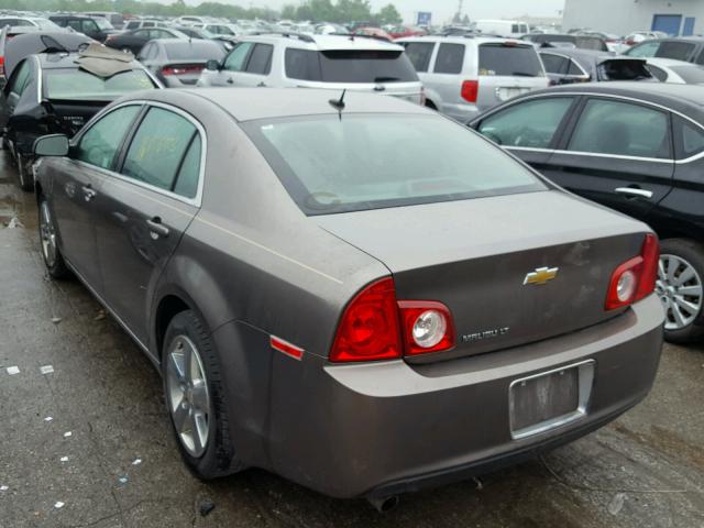 1G1ZD5E15BF304038 - 2011 CHEVROLET MALIBU 2LT BROWN photo 3