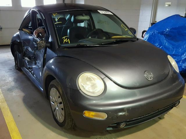 3VWCK21C44M411011 - 2004 VOLKSWAGEN NEW BEETLE GRAY photo 1