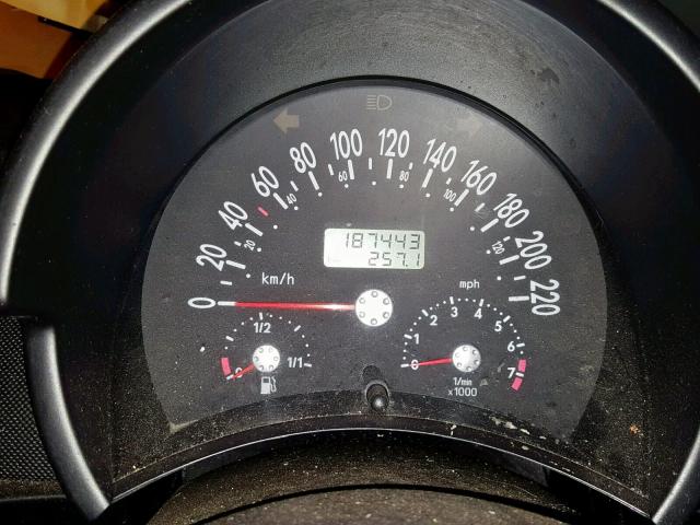 3VWCK21C44M411011 - 2004 VOLKSWAGEN NEW BEETLE GRAY photo 8