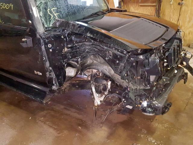 5GTDN13EX78216054 - 2007 HUMMER H3 BLACK photo 9