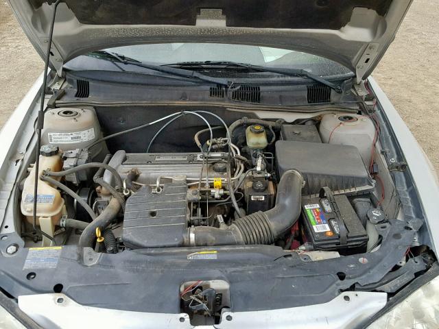 1G2NE52F72C280480 - 2002 PONTIAC GRAND AM S SILVER photo 7