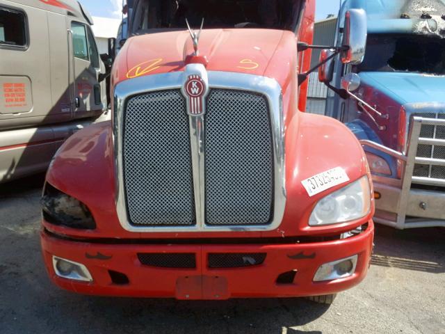 1XKADP9X6DJ367488 - 2013 KENWORTH CONSTRUCTI RED photo 7