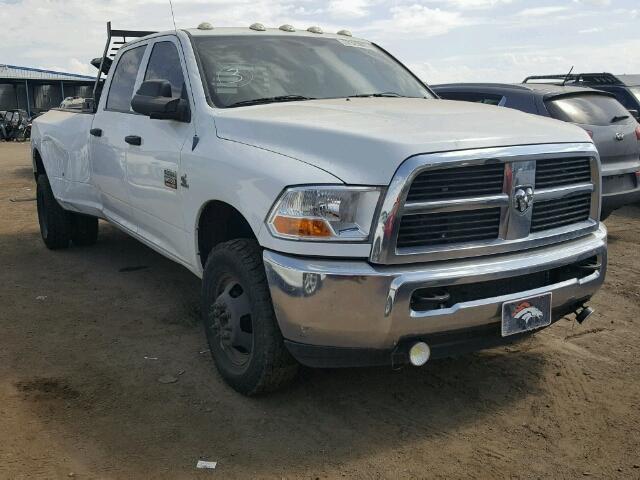 3D73Y4CL0BG551195 - 2011 DODGE RAM 3500 WHITE photo 1