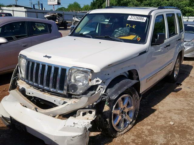 1J8GP58K69W510580 - 2009 JEEP LIBERTY LI WHITE photo 2