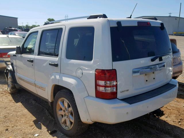 1J8GP58K69W510580 - 2009 JEEP LIBERTY LI WHITE photo 3