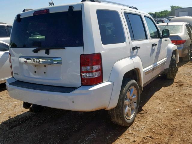 1J8GP58K69W510580 - 2009 JEEP LIBERTY LI WHITE photo 4