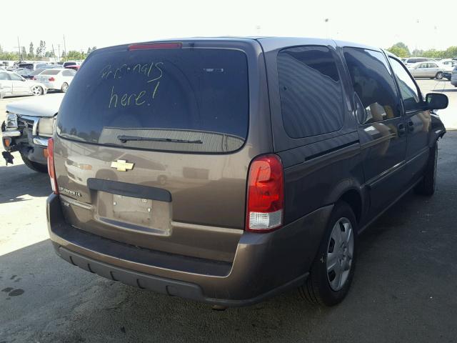 1GNDV23W37D217650 - 2007 CHEVROLET UPLANDER L 棕色 照片 4