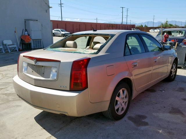 1G6DP577960155283 - 2006 CADILLAC CTS HI FEA TAN photo 4