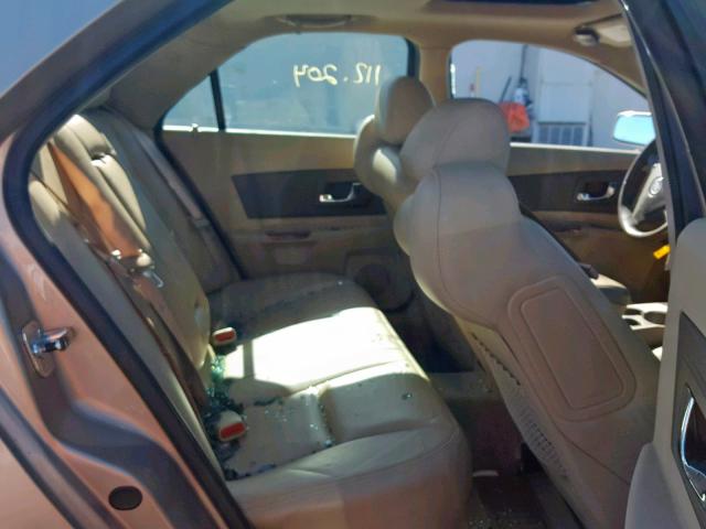 1G6DP577960155283 - 2006 CADILLAC CTS HI FEA TAN photo 6