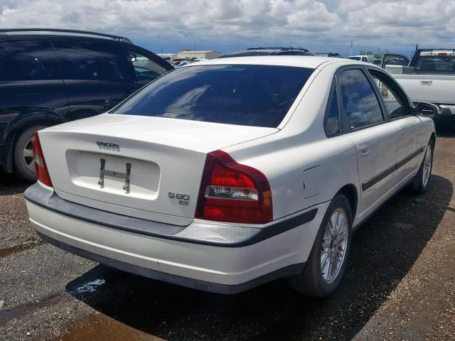 YV1TS92D921240246 - 2002 VOLVO S80 WHITE photo 4