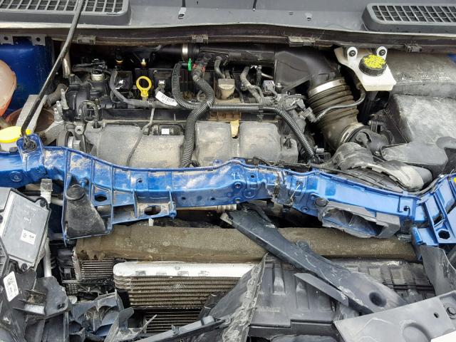 1FMCU0J93HUB91475 - 2017 FORD ESCAPE TIT BLUE photo 7