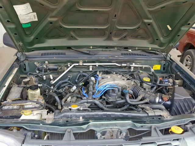 5N1ED28T12C551636 - 2002 NISSAN XTERRA XE GREEN photo 7