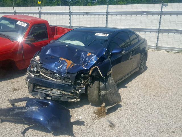 JTKDE177060109961 - 2006 TOYOTA SCION TC BLUE photo 2
