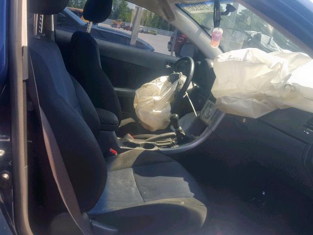 JTKDE177060109961 - 2006 TOYOTA SCION TC BLUE photo 5