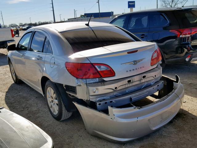 1C3CC4FB8AN188005 - 2010 CHRYSLER SEBRING TO SILVER photo 3