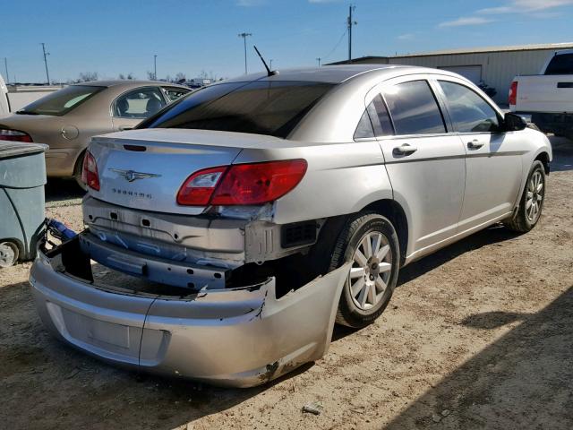 1C3CC4FB8AN188005 - 2010 CHRYSLER SEBRING TO SILVER photo 4