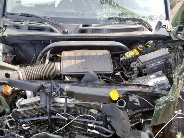 1J8HG48K97C668683 - 2007 JEEP COMMANDER 绿色 照片 7