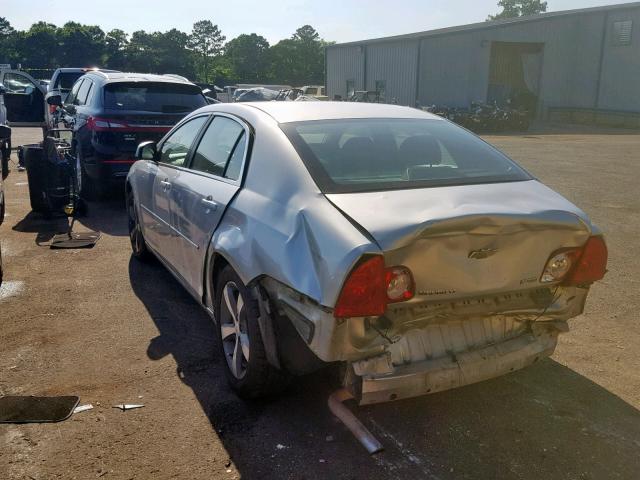 1G1ZC5EU7BF353819 - 2011 CHEVROLET MALIBU 1LT 银色 照片 3