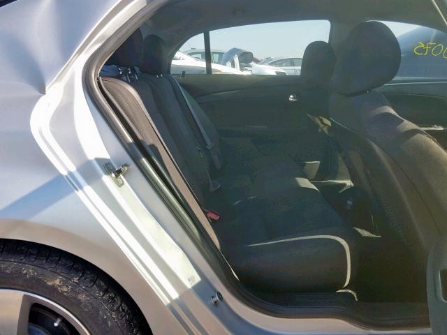 1G1ZC5EU7BF353819 - 2011 CHEVROLET MALIBU 1LT 银色 照片 6