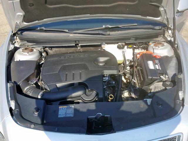 1G1ZC5EU7BF353819 - 2011 CHEVROLET MALIBU 1LT 银色 照片 7