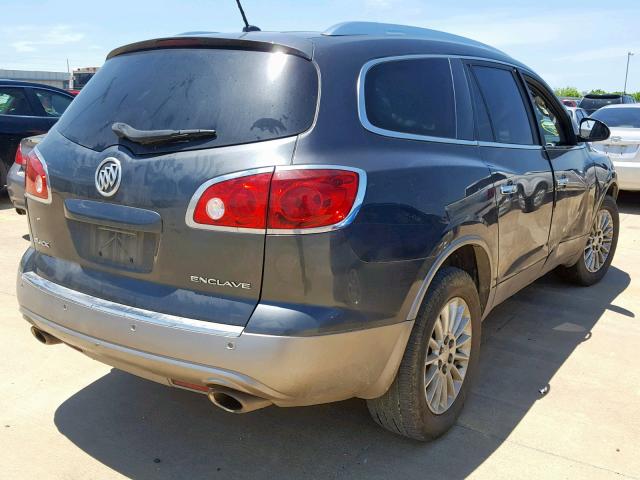 5GAKRCED6CJ324646 - 2012 BUICK ENCLAVE BLACK photo 4