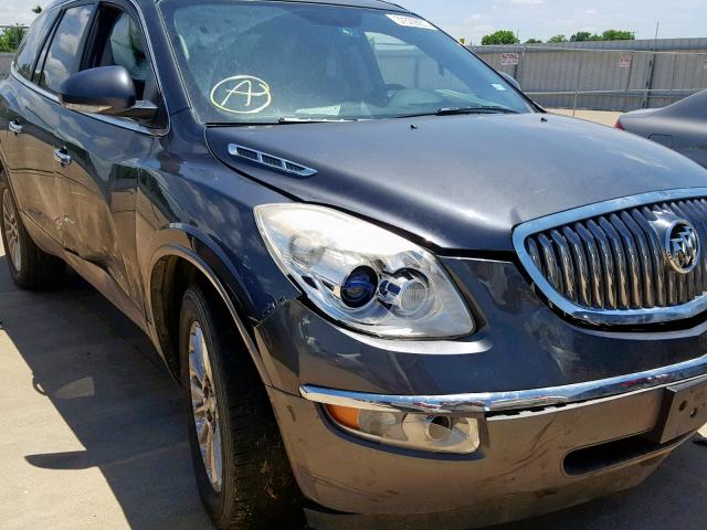 5GAKRCED6CJ324646 - 2012 BUICK ENCLAVE BLACK photo 9