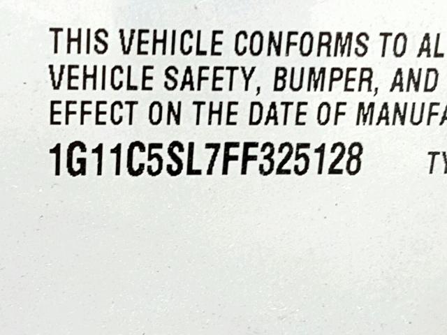 1G11C5SL7FF325128 - 2015 CHEVROLET MALIBU 1LT BEIGE photo 10