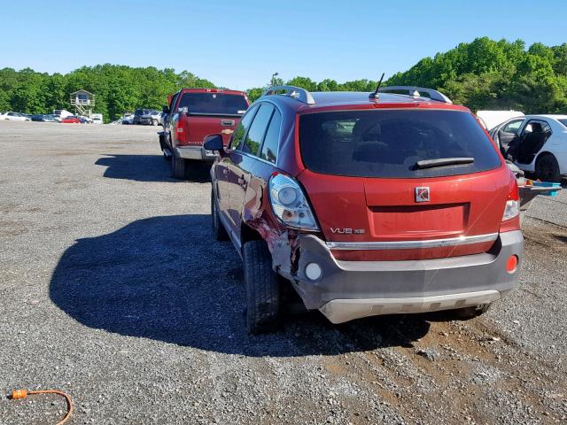 3GSCL33P98S637587 - 2008 SATURN VUE XE MAROON photo 3