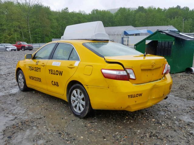 4T1BB46K99U104443 - 2009 TOYOTA CAMRY HYBR YELLOW photo 3