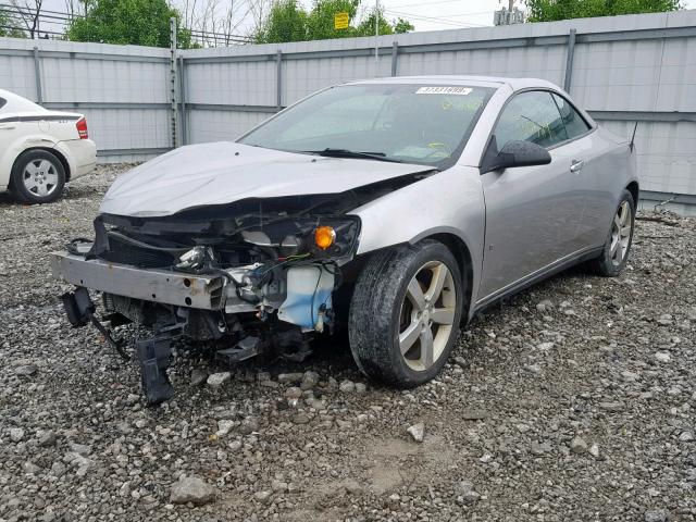 1G2ZH361974277755 - 2007 PONTIAC G6 GT SILVER photo 2