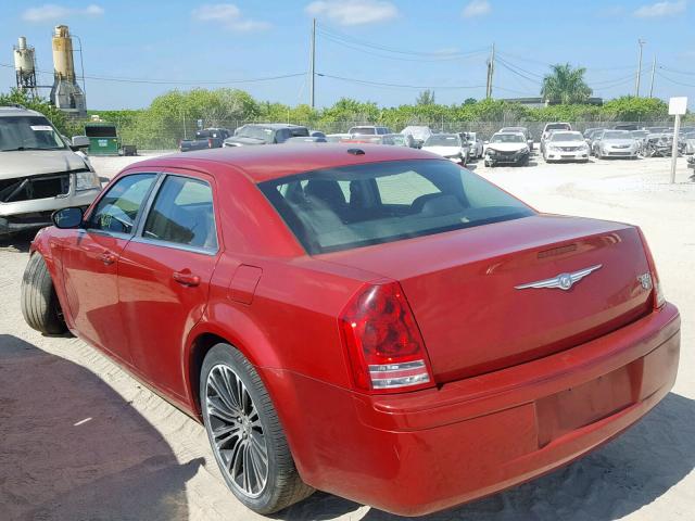 2C3CA2CV8AH329060 - 2010 CHRYSLER 300 S RED photo 3