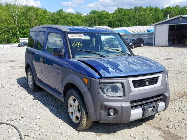 5J6YH276X5L019611 - 2005 HONDA ELEMENT EX BLUE photo 1