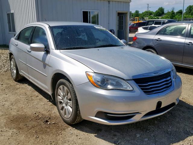 1C3CCBAB4CN190753 - 2012 CHRYSLER 200 LX SILVER photo 1