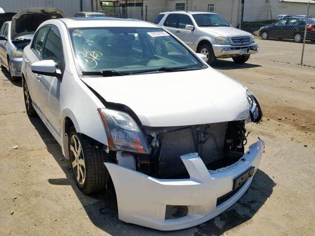 3N1AB6AP3BL716882 - 2011 NISSAN SENTRA 2.0 WHITE photo 1