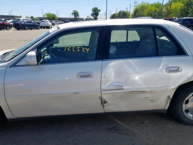 1G6KE57Y82U167546 - 2002 CADILLAC DEVILLE DH WHITE photo 9