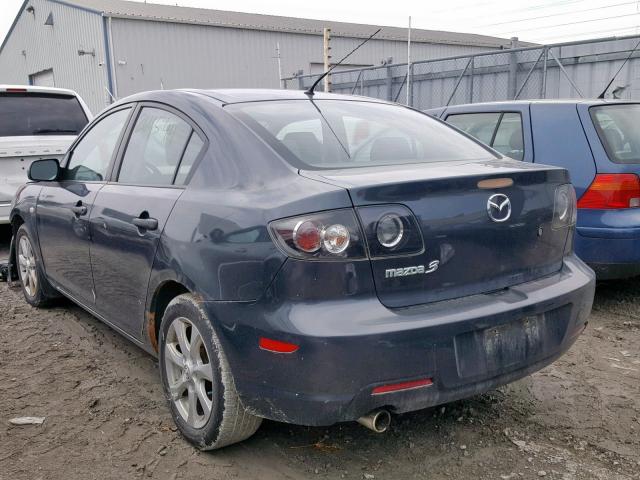 JM1BK32F591230162 - 2009 MAZDA 3 I BLUE photo 3