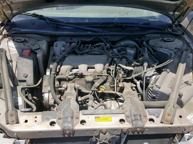 1G4HP54K32U305880 - 2002 BUICK LESABRE CU BROWN photo 7