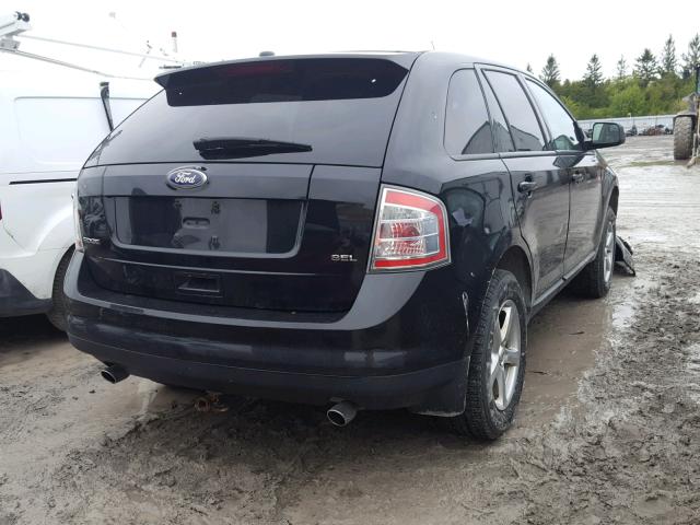 2FMDK3JC8ABB66610 - 2010 FORD EDGE SEL BLACK photo 4