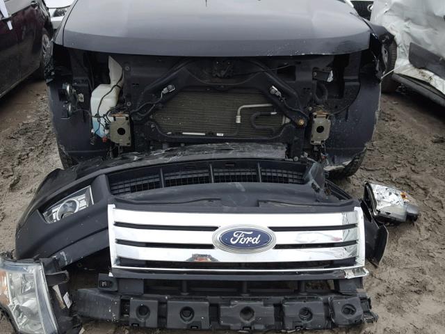 2FMDK3JC8ABB66610 - 2010 FORD EDGE SEL BLACK photo 9