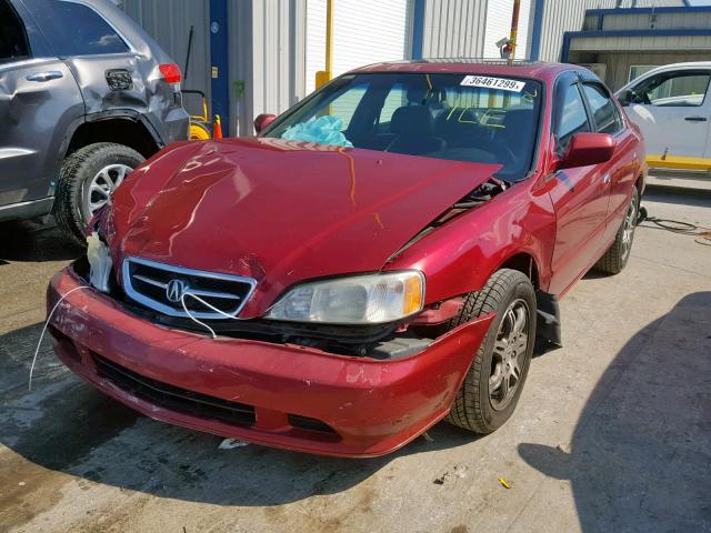 19UUA5659XA013947 - 1999 ACURA 3.2TL RED photo 2