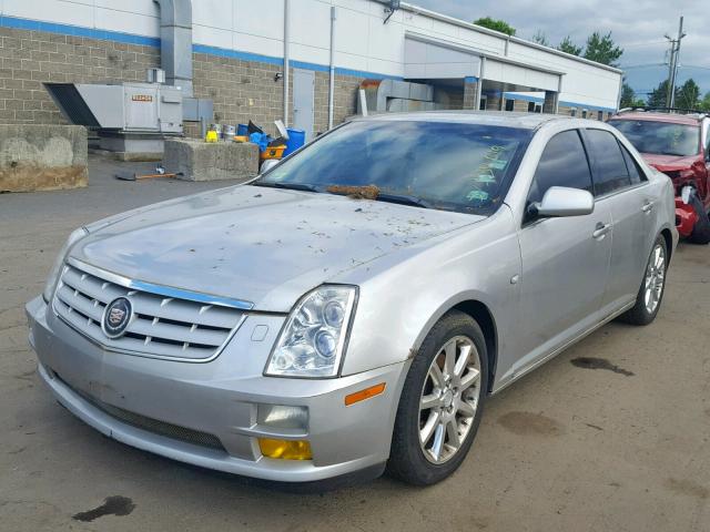 1G6DC67A650232686 - 2005 CADILLAC STS SILVER photo 2