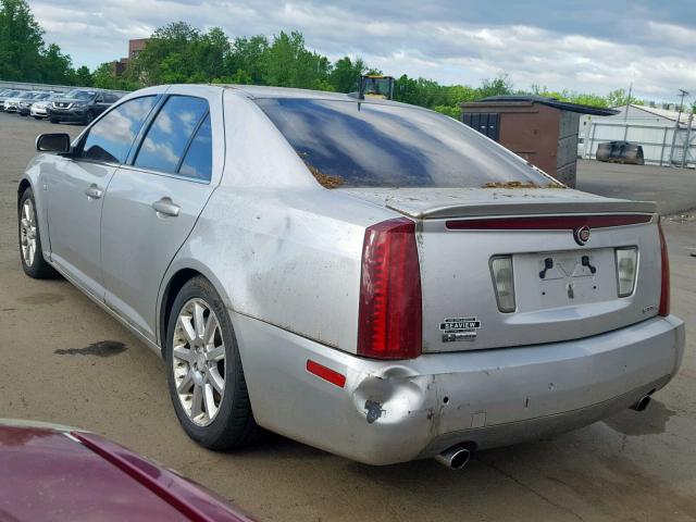 1G6DC67A650232686 - 2005 CADILLAC STS SILVER photo 3