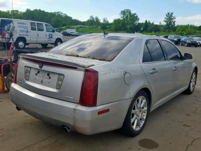 1G6DC67A650232686 - 2005 CADILLAC STS SILVER photo 4